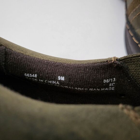 CLARKS Ideo Chilly Loafers Womens 9 M Green Leather Slip On Clogs Shoes Comfort - Picture 9 of 9